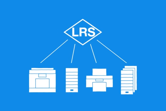 LRS EOM print centralization graphic